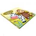 Livro Infantil Sensorial: Zebra e Macaco - Blu Editora